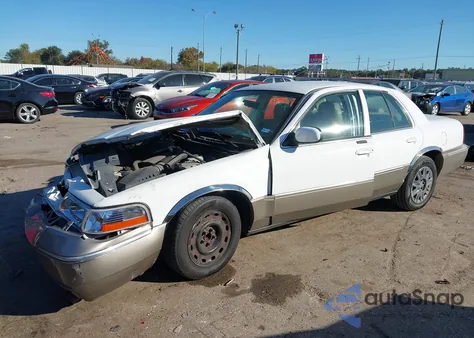 2005 Mercury Grand Marquis Gs from USA, damaged, VIN 2MEFM74W55X658281